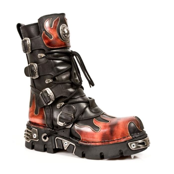 New Rock 591 ITALI NEGRO Y PULIK FUEGO, REACTOR NEGRO TOBERAS ORIFICI