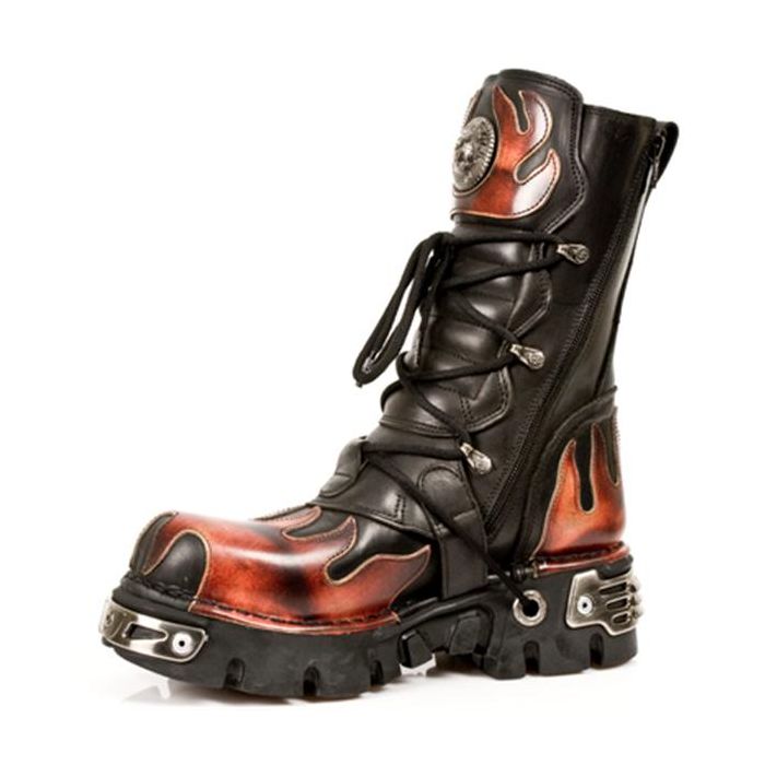 New Rock 591 ITALI NEGRO Y PULIK FUEGO, REACTOR NEGRO TOBERAS ORIFICI