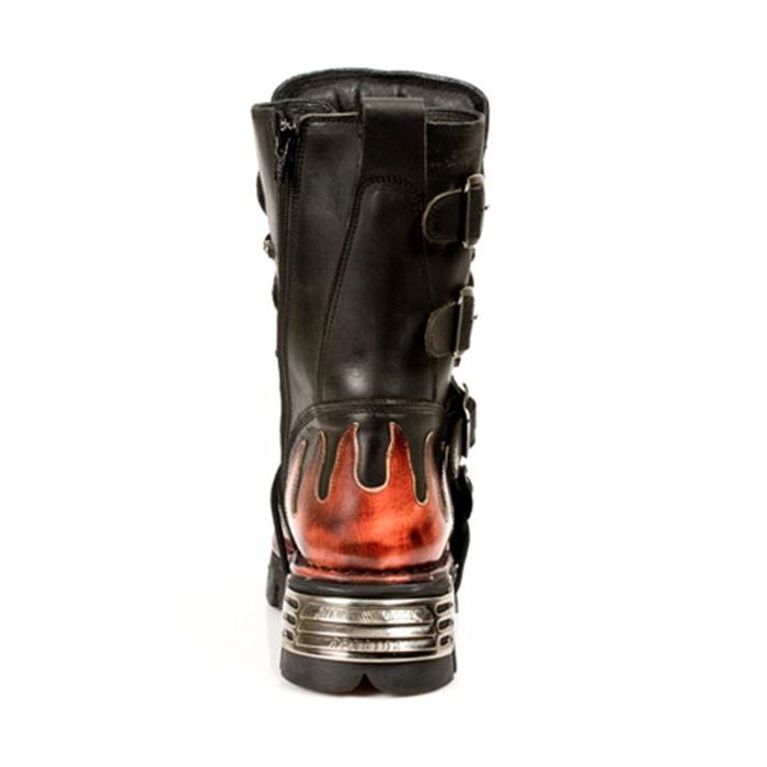 New Rock 591 ITALI NEGRO Y PULIK FUEGO, REACTOR NEGRO TOBERAS ORIFICI