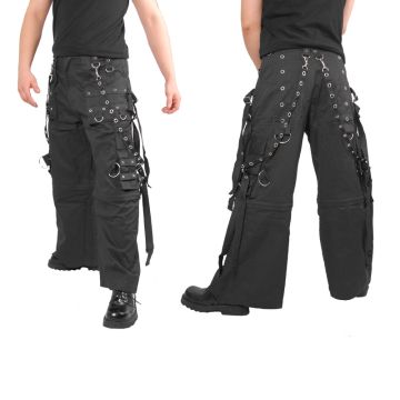 Gothic Hose mit Metall Ketten