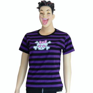 T-Shirt Girly Skull Style No. T-Shirt 6