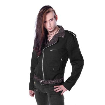 Jacke Style No.1015 Baumwolle-grau