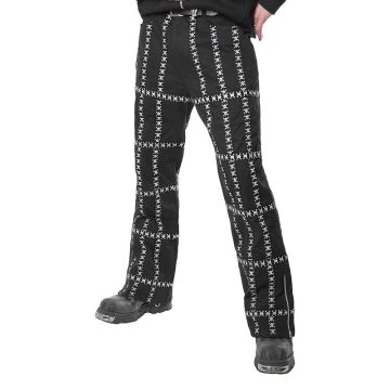 Crossing Skull Heads Hose Style No.80840