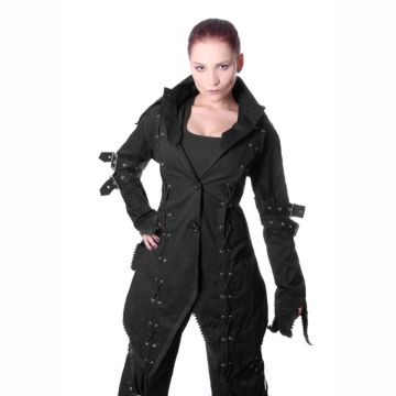 Damen Bondage kurz Mantel