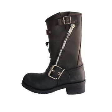 Sendra schwarzer Biker Boot 3920