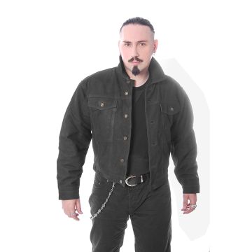 Lederjacke im Jeansjacken Schnitt