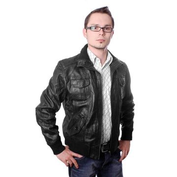 Herren Leder Jacke Style No.SB 5000