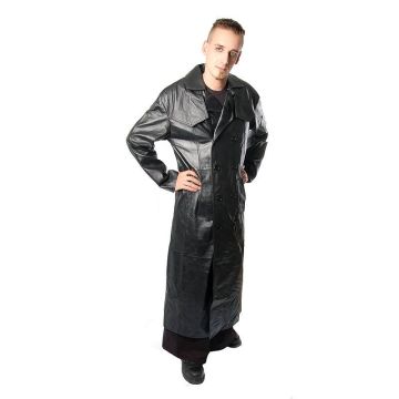 Leder Mantel 
Leder Trenchcoat