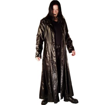 Vampire Hunter Mantel Lederimitatmantel