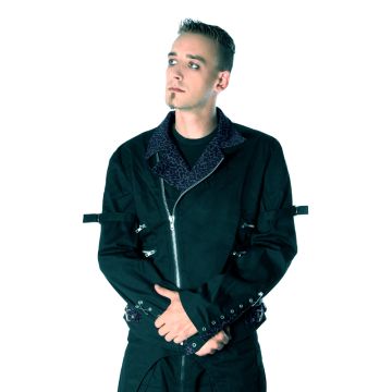 Zipper Jacke 855 Leo grau