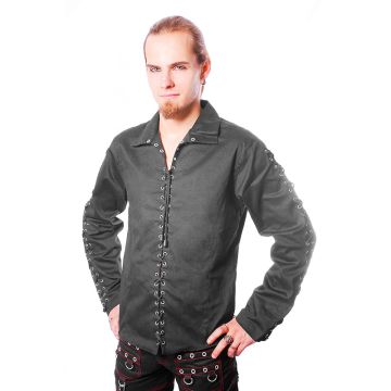 Schnürhemd Baumwolle