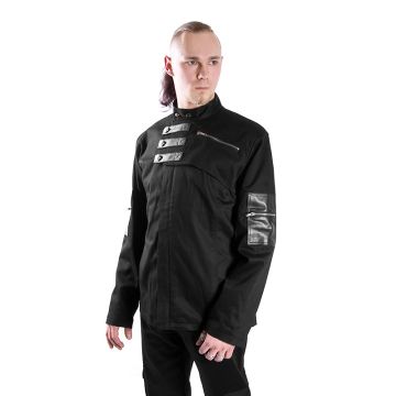schwarze Herren Jacke