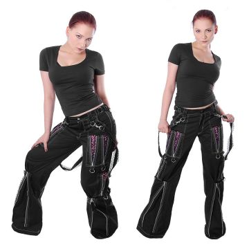 Zipper Bondage Hose leo Pink