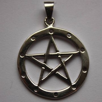 Pentagramm Sterlingsilber