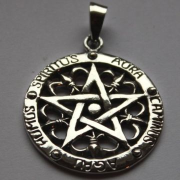 Pentagramm Sterlingsilber