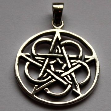 Pentagramm Sterlingsilber
