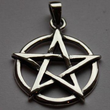 Pentagramm Sterlingsilber