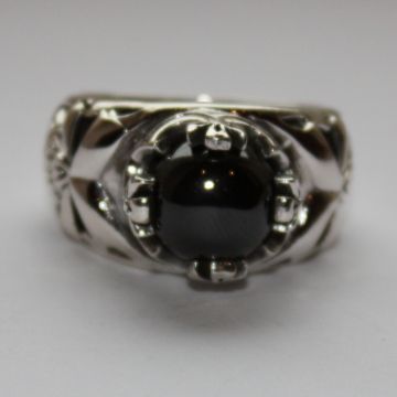 Totenkopfring echt 925 Sterling Silber