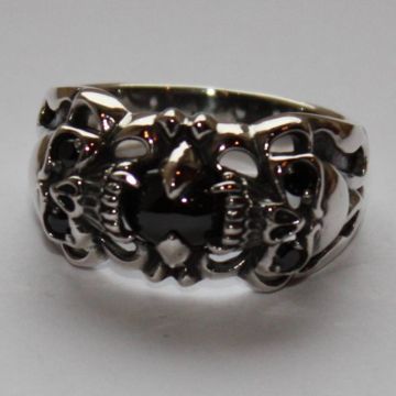 Schakalring in echt 925 Sterling Silber