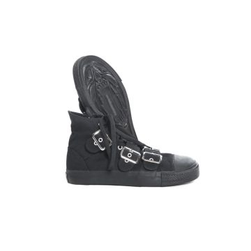 3 Buckle Canvas Sneaker