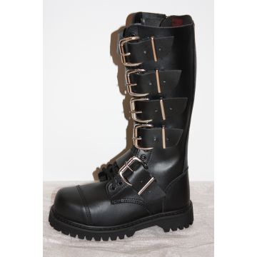 20 loch Ranger Boots mit Stahlkappe und 5 Schnallen big