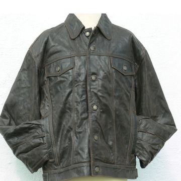 Lederjacke Jeans Cracker