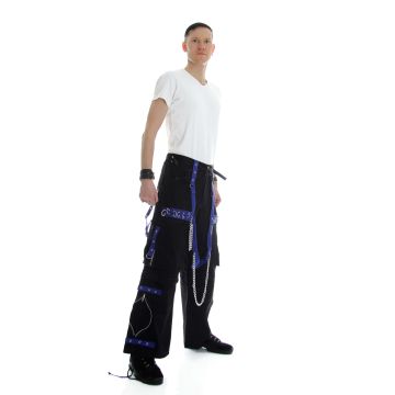 Cyber Bondagehose mit Ketten