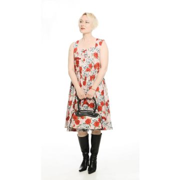 Handtasche Skulls and Roses rosa