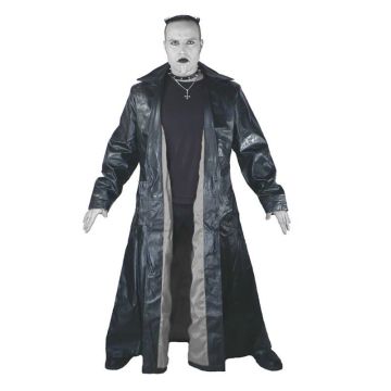 Dracula Mantel schwarzes Innenfutter