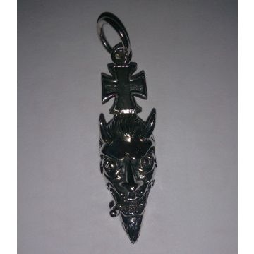 Devil Sterlingsilber Anhänger