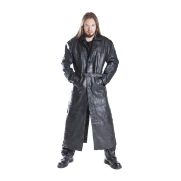 langer Ledermantel 856