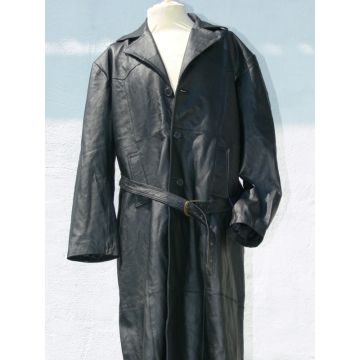 langer Kunstledermantel 856