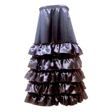SATIN SKIRT