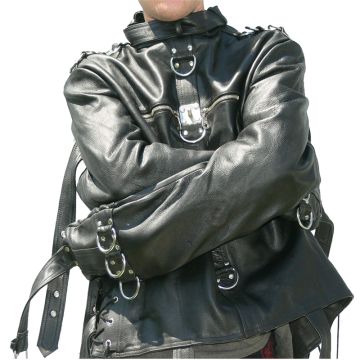 Zwangsjacke Leder
