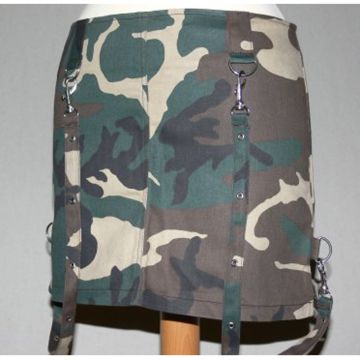 Bondage Minirock camouflage