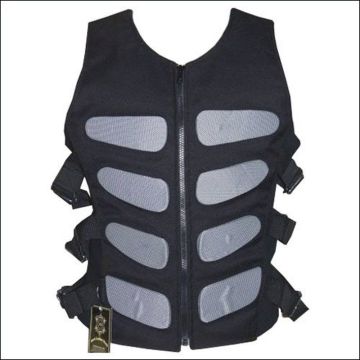 Cyberweste gothic silver