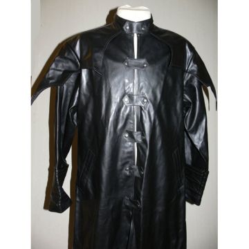 Kunstleder Mantel Flap