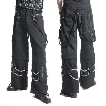 Skater Hose mit Ketten umwandelbar zur kurzen Hose