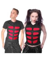 Cyberweste gothic red