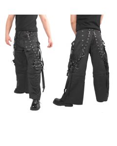 Gothic Hose mit Metall Ketten