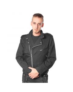 Jacke Style No.1015 Baumwolle schwarz