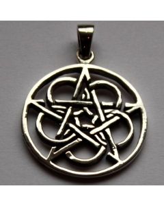 Pentagramm Sterlingsilber