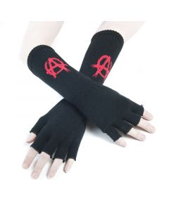 Fingerlose Handschuhe lang  Anarchy