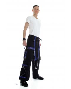 Cyber Bondagehose mit Ketten