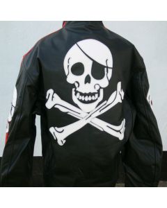 Lederjacke Skull