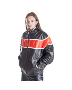 Lederjacke Race Motorradjacke Bikerjacke