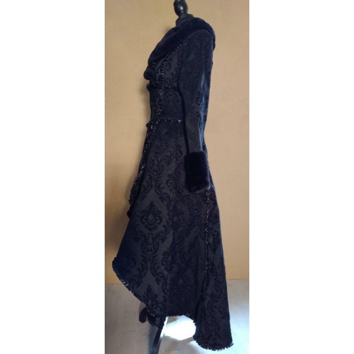 RYTEJFES Damen Gothic Rock Mittelalter Vintage Steampunk R/üschen R/öcke Unterrock Spitze Cosplay Kost/üm Karnevalkost/üm